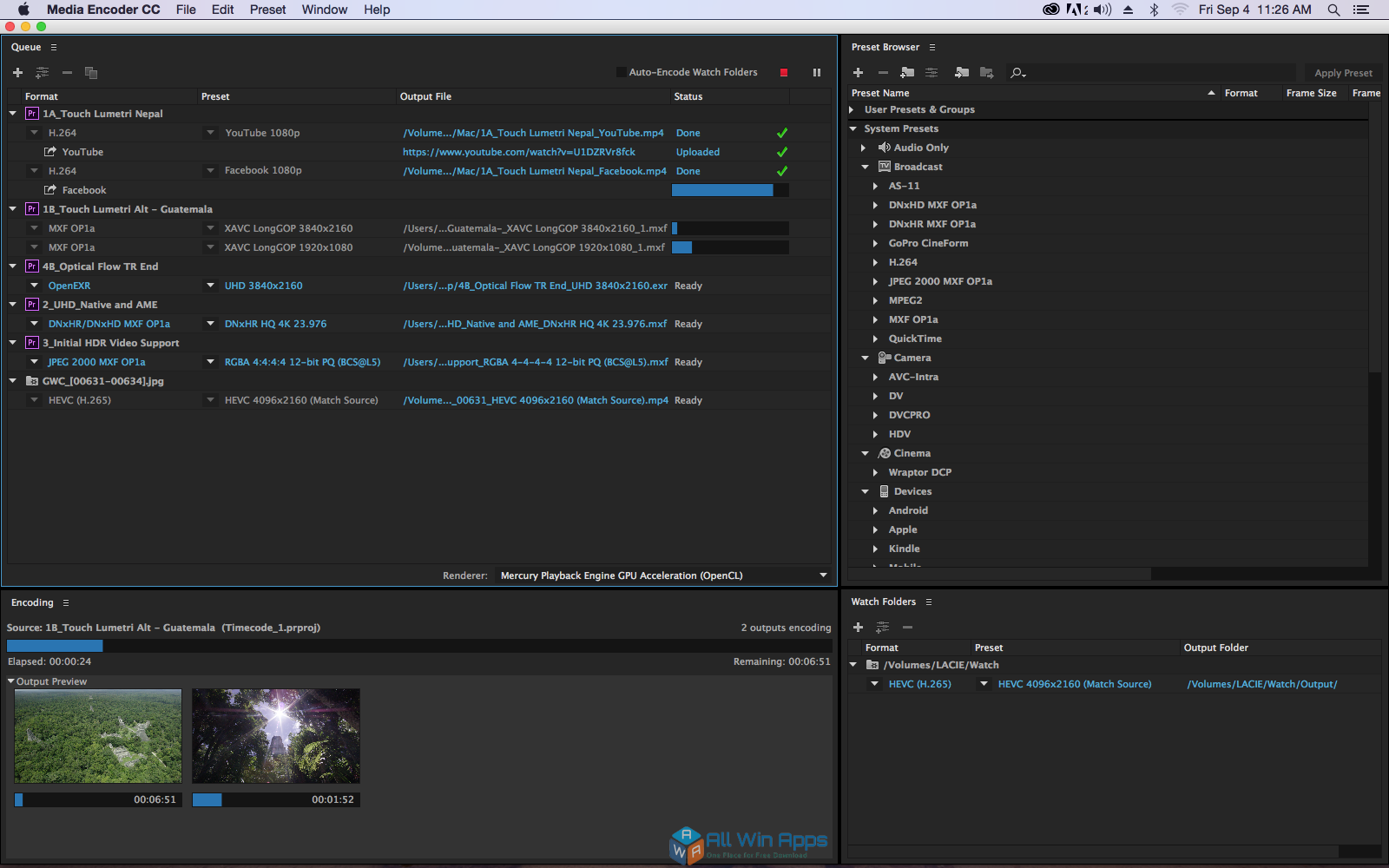 download adobe media encoder