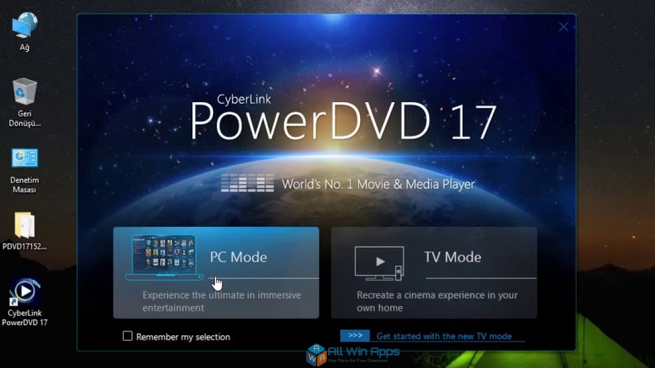 CyberLink PowerDVD Pro 17 Free Download - All Win Apps