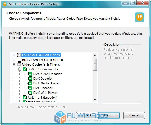Media player codec pack 4. 4. 1 | codecs.