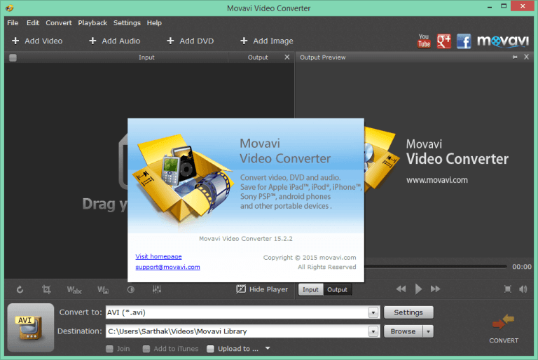 Movavi Video Converter 18 free download full version