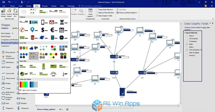 MS Visio 2018 64 bit