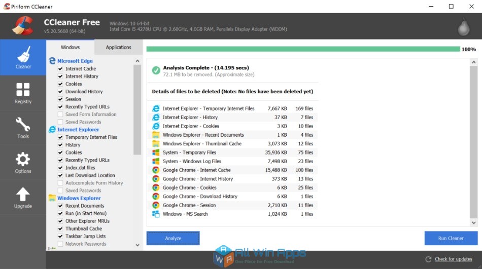 ccleaner free download for windows 7 full version