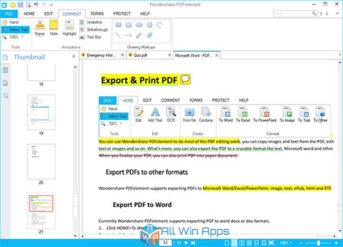 Wondershare PDF Element 6 free download full version