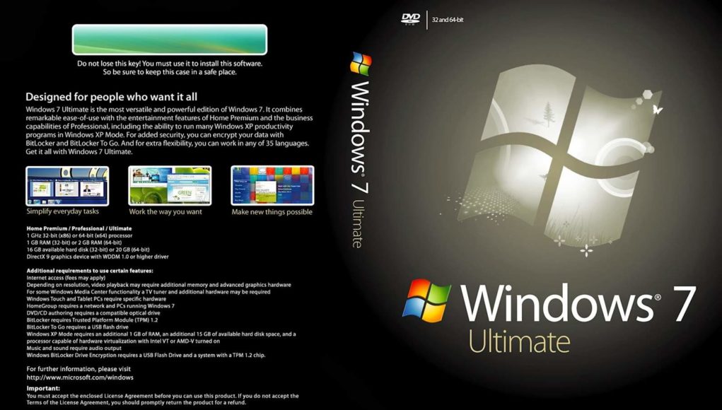 Download Windows 7 Ultimate with Office 2010 Aug 2017