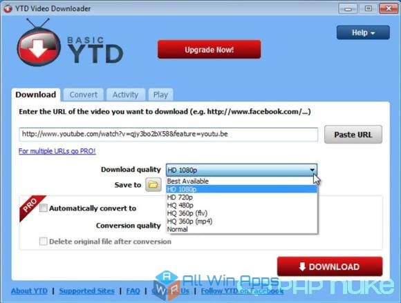 YTD Video Downloader 2018 free download full version