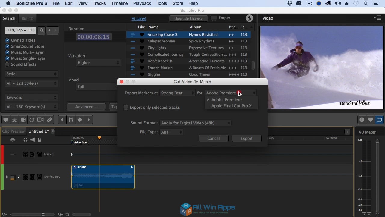 SmartSound Sonicfire Pro 6.0 free download full version