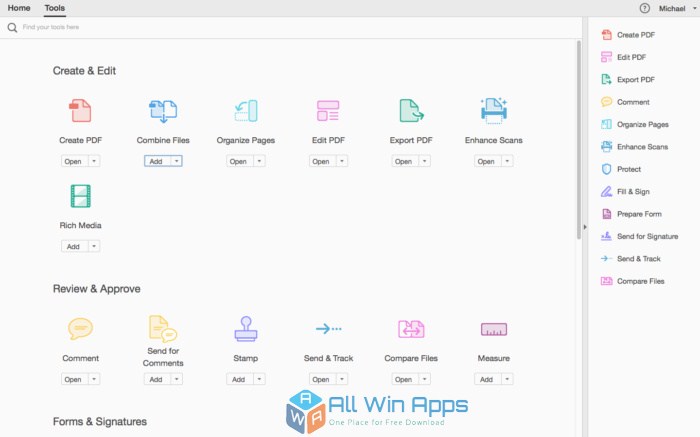 adobe acrobat pro app download