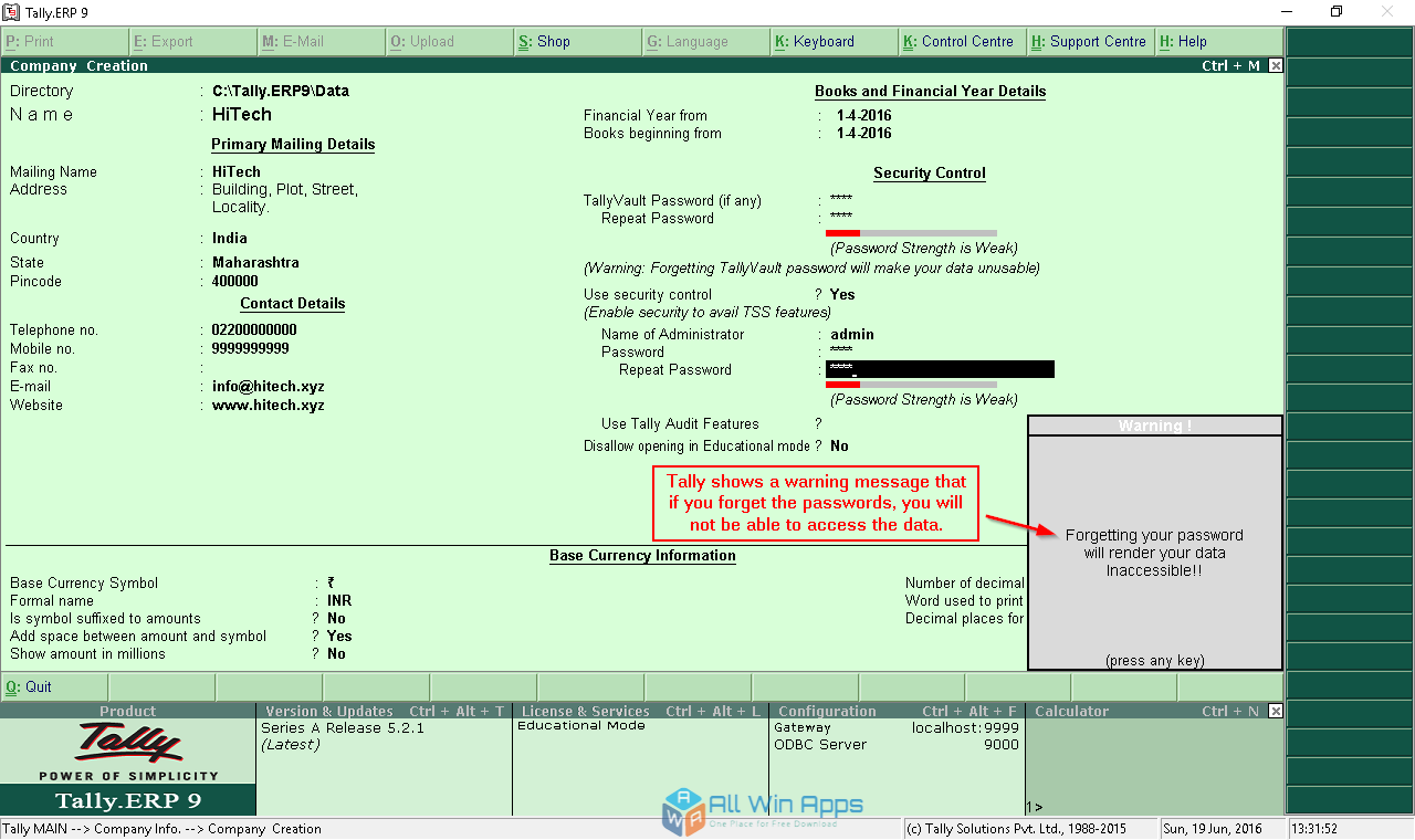 Tally.ERP 9 6.3 Direct Link Download