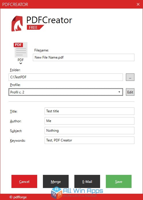 PDF Creator 3.2 free download full version