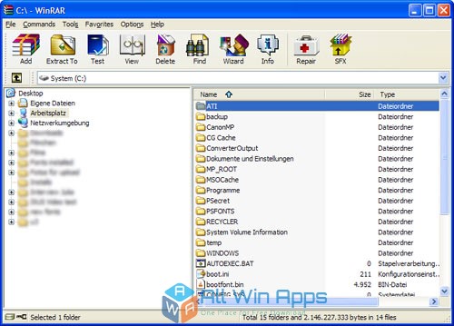 WinRAR Free Download for windows 7 32 bit