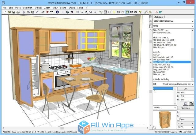 kitchen draw 6.5 download with crack