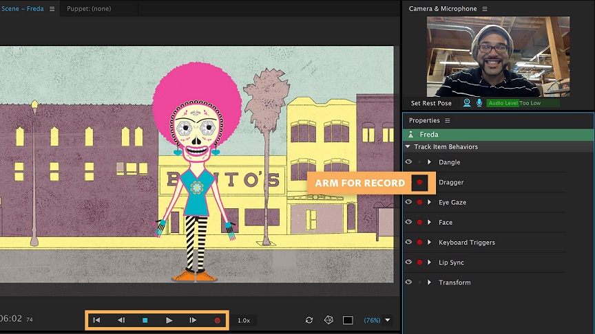 Free Adobe Character Animator CC 2019 Direct Link Download