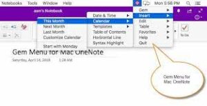 OneNoteGem Favorites for OneNote 2021 Free Download1